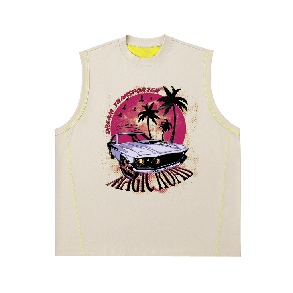 Contrast Panel Cooling Performance Tank Top
