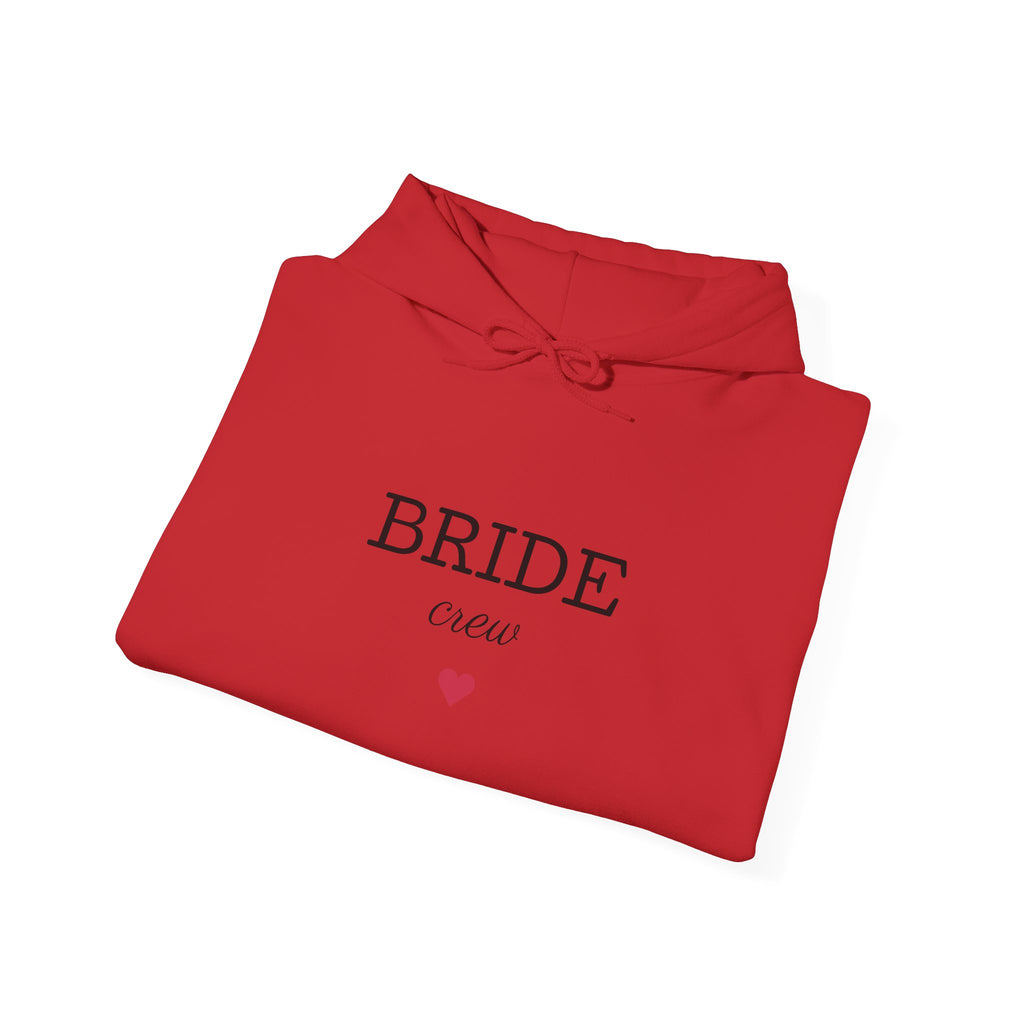 Bride Crew Hoodie | Bridal Party Sweatshirt, Minimal Heart Design