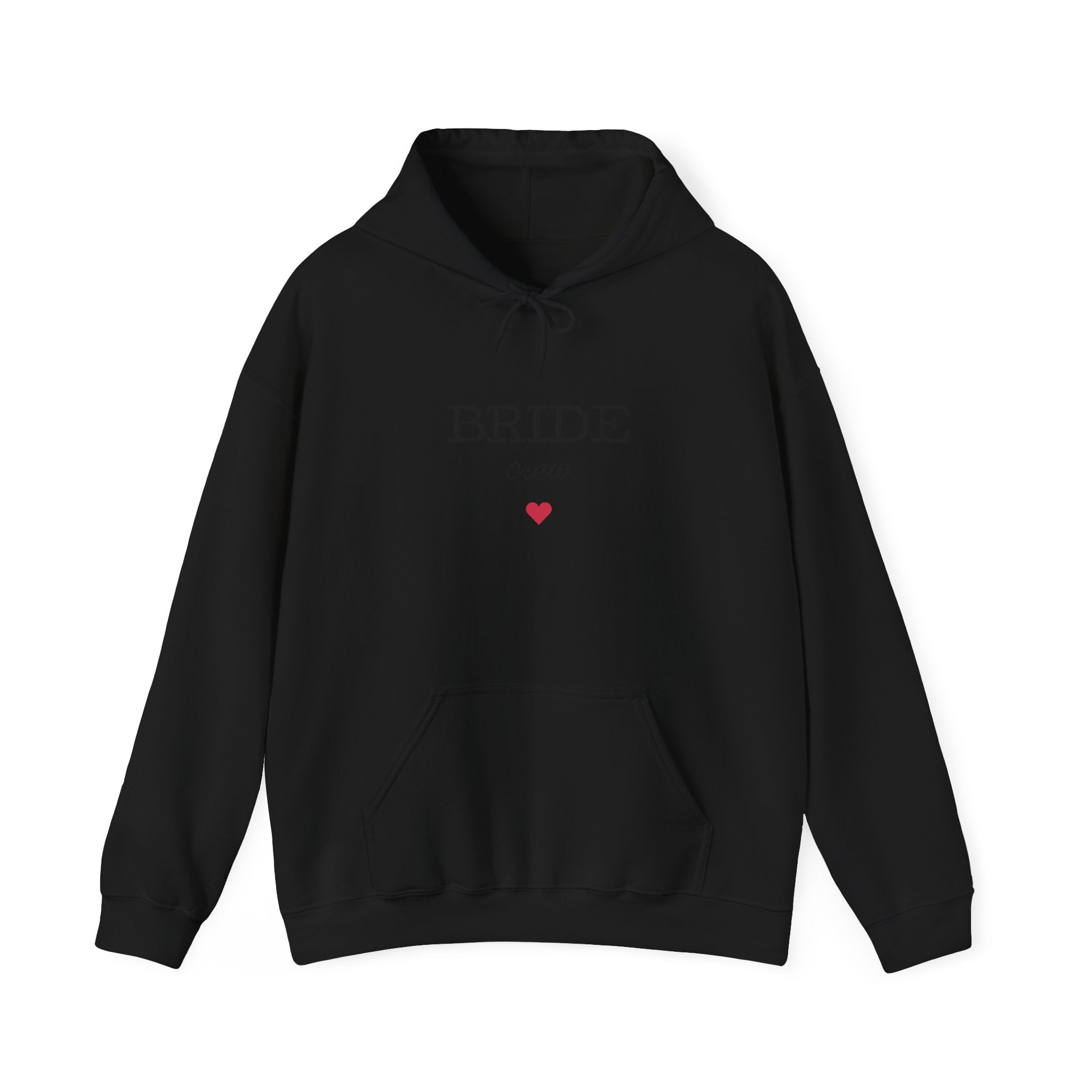 Bride Crew Hoodie | Bridal Party Sweatshirt, Minimal Heart Design