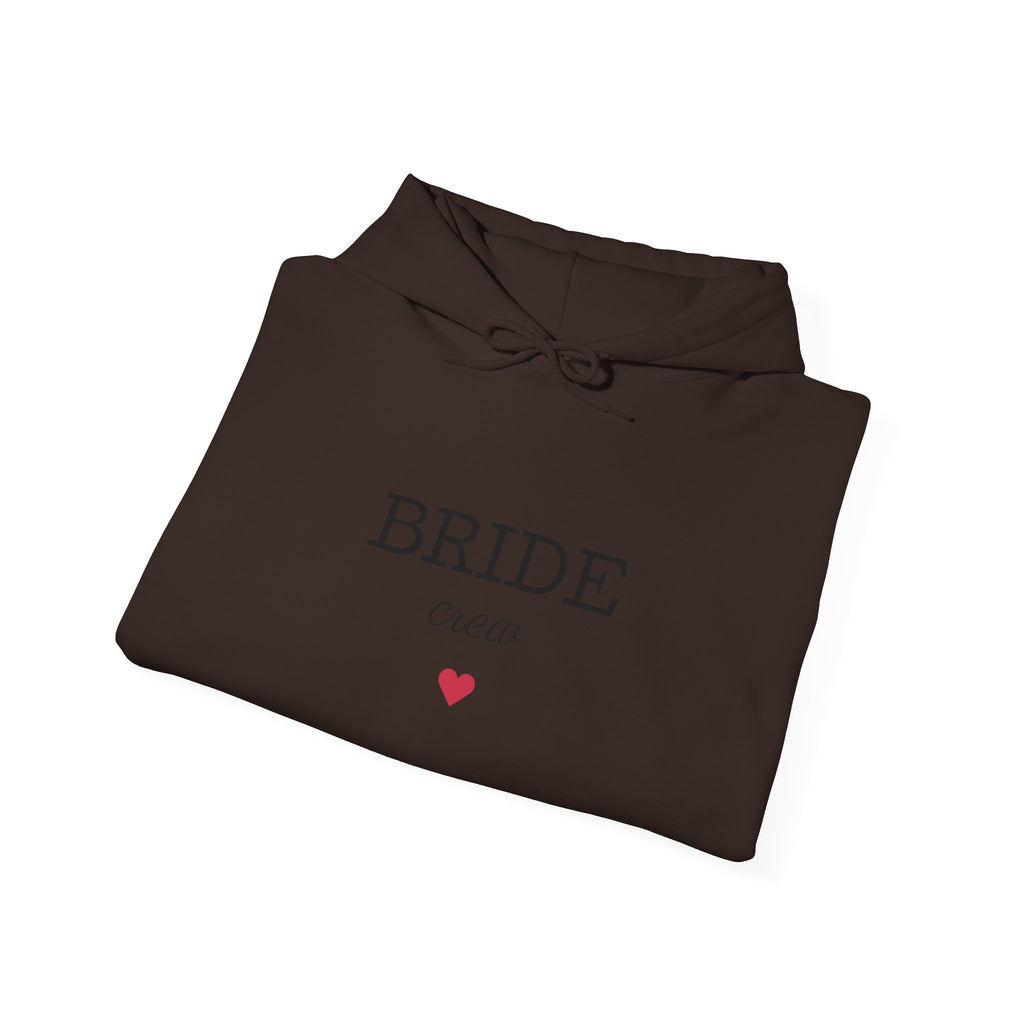 Bride Crew Hoodie | Bridal Party Sweatshirt, Minimal Heart Design