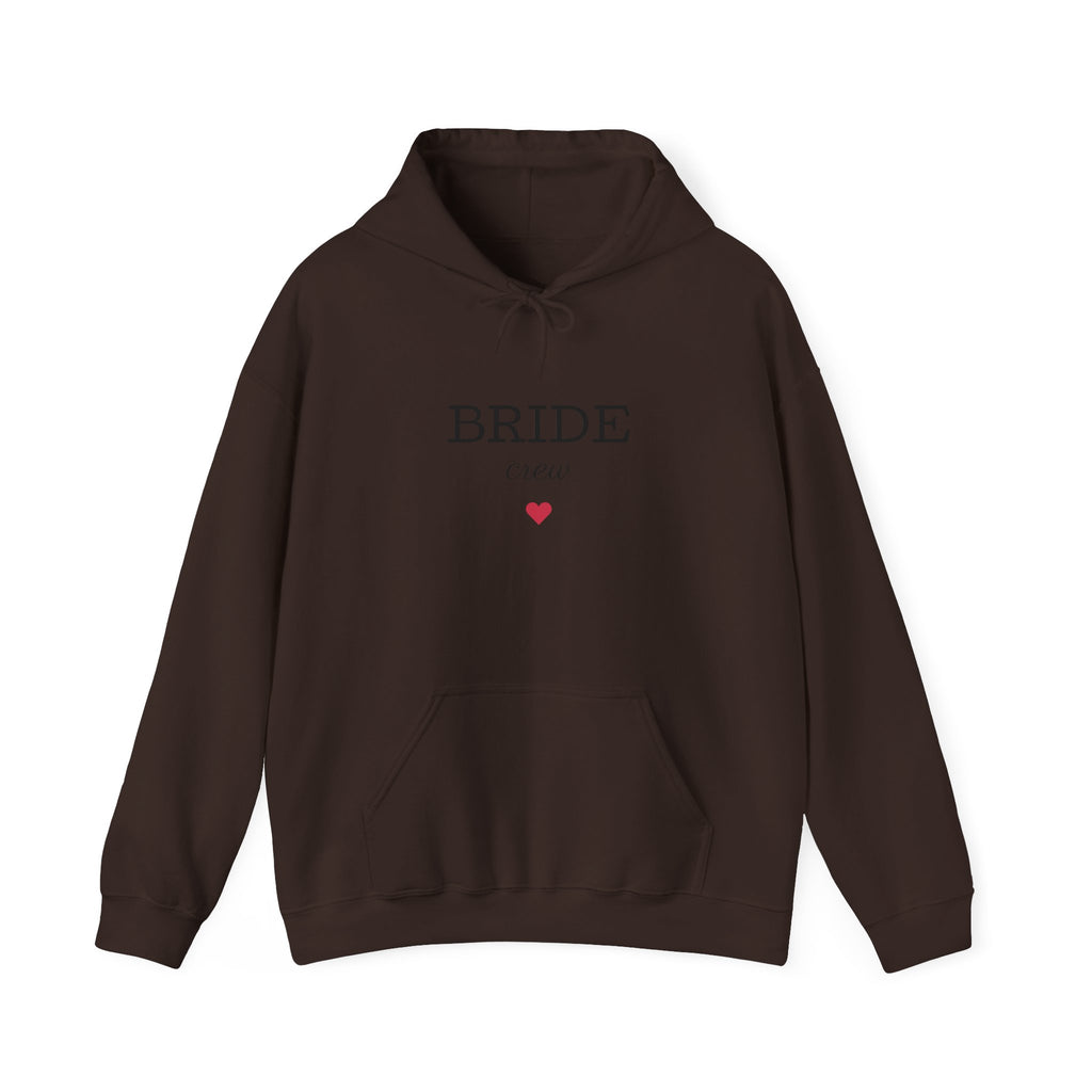 Bride Crew Hoodie | Bridal Party Sweatshirt, Minimal Heart Design