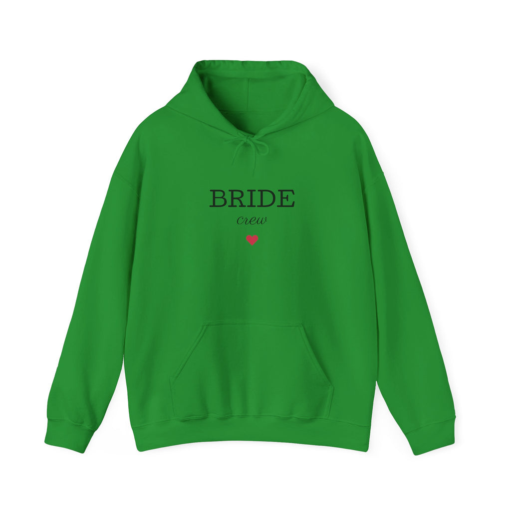 Bride Crew Hoodie | Bridal Party Sweatshirt, Minimal Heart Design