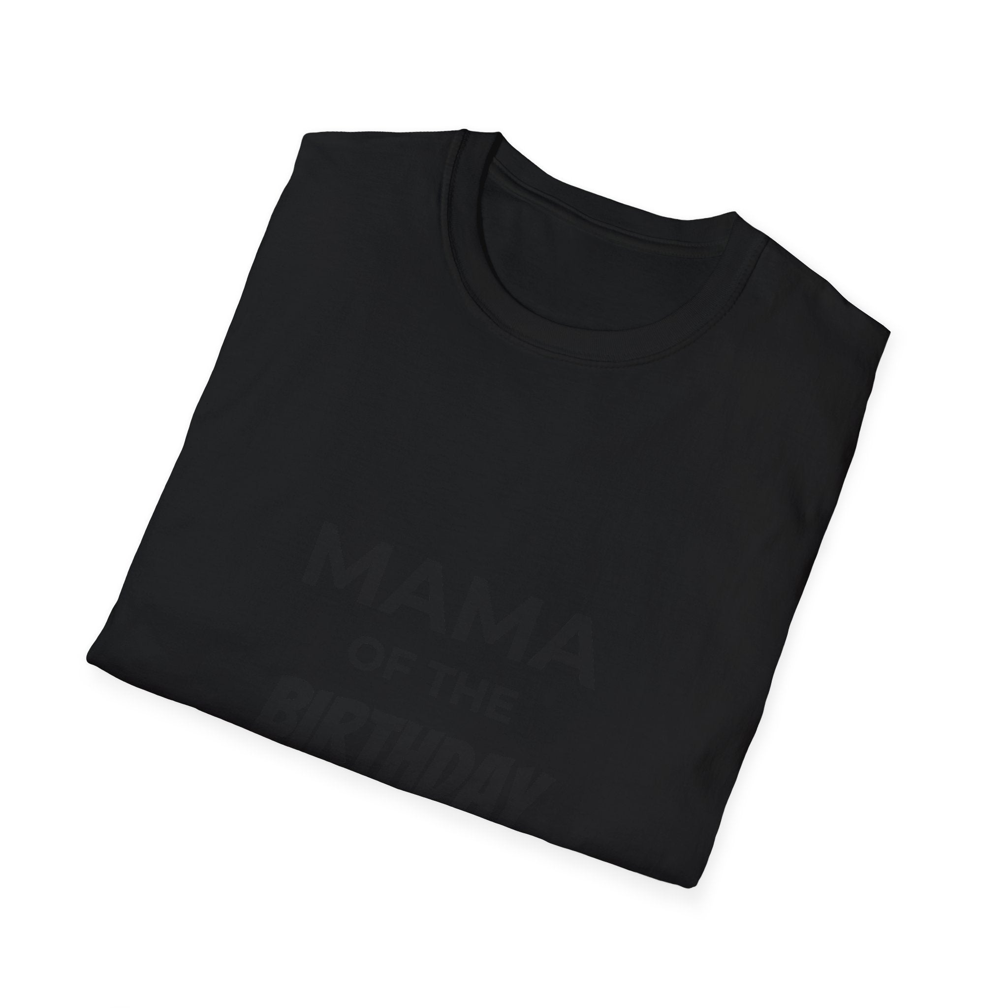 Mama of the Birthday Dude T-Shirt | Mom Birthday Shirt, Heart Back Design