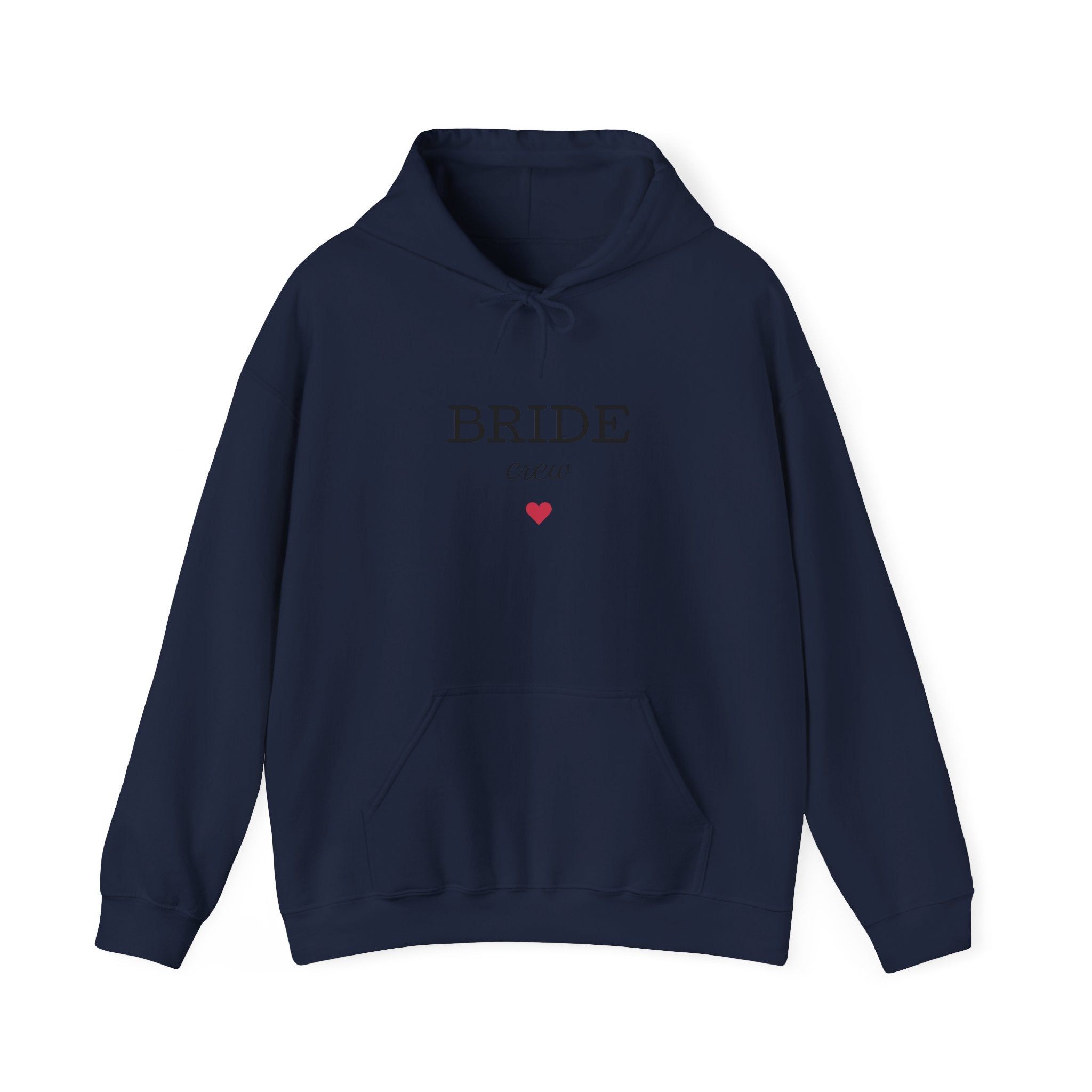 Bride Crew Hoodie | Bridal Party Sweatshirt, Minimal Heart Design