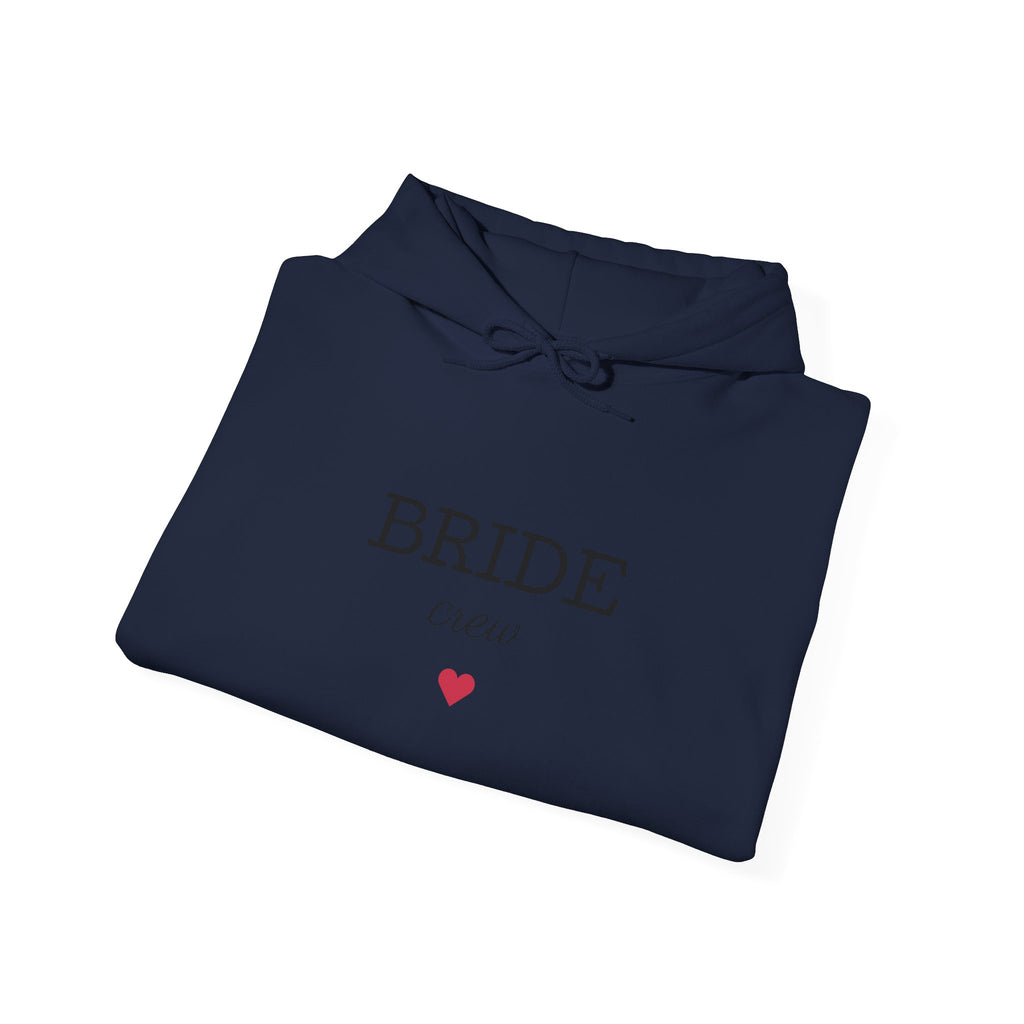 Bride Crew Hoodie | Bridal Party Sweatshirt, Minimal Heart Design