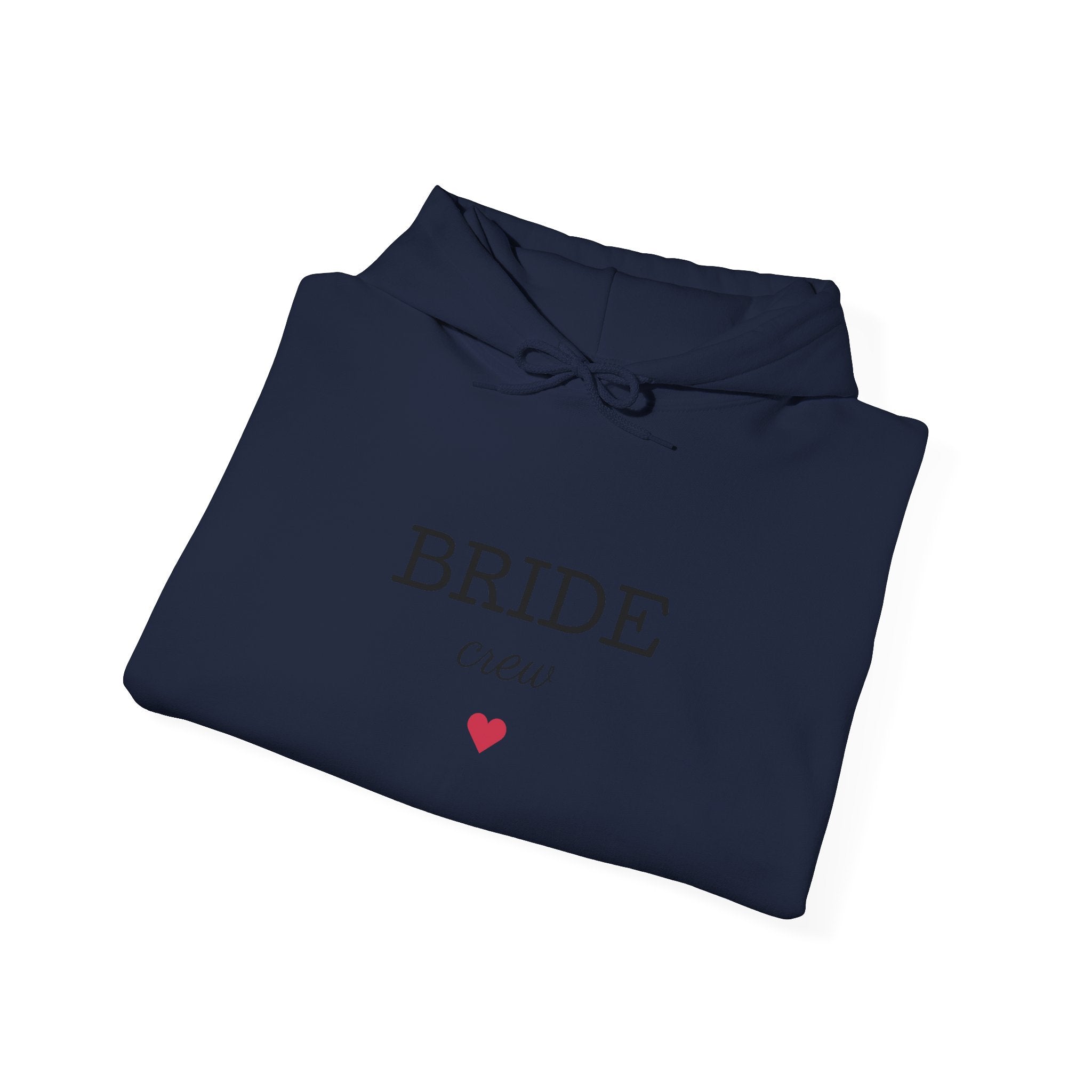 Bride Crew Hoodie | Bridal Party Sweatshirt, Minimal Heart Design