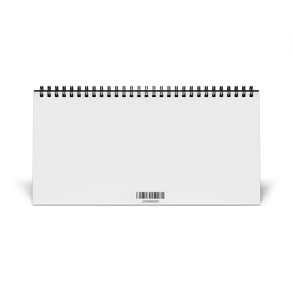 Patriotic LOVE desk calendar | Simplex 2026 grid