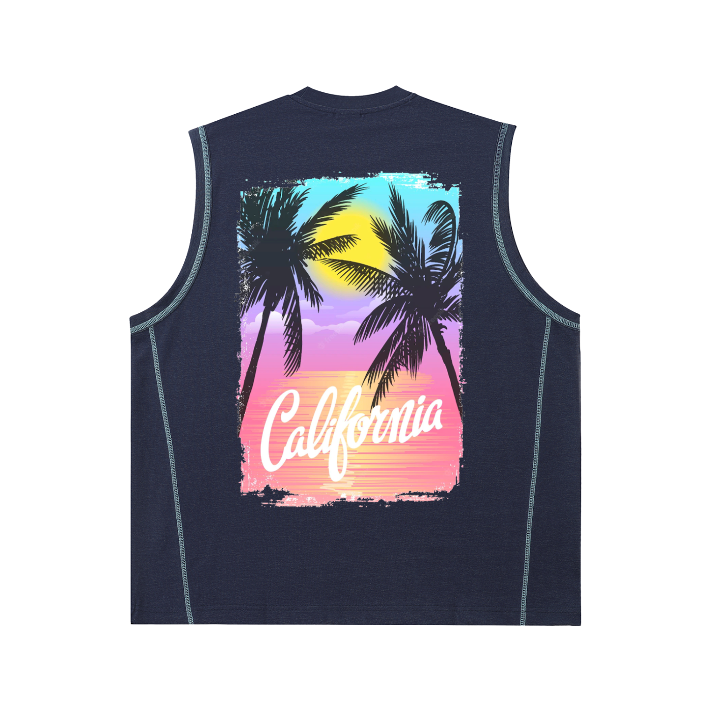 Contrast Panel Cooling Performance Tank Top
