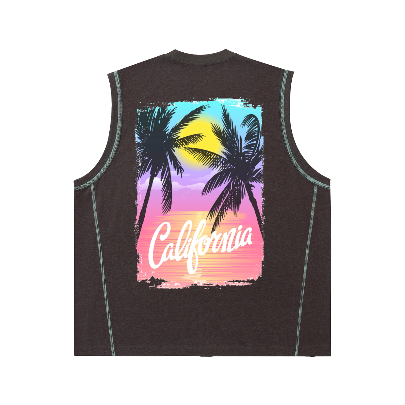 Contrast Panel Cooling Performance Tank Top