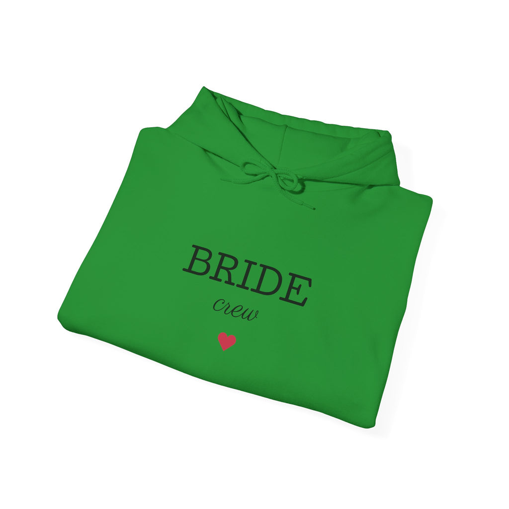 Bride Crew Hoodie | Bridal Party Sweatshirt, Minimal Heart Design