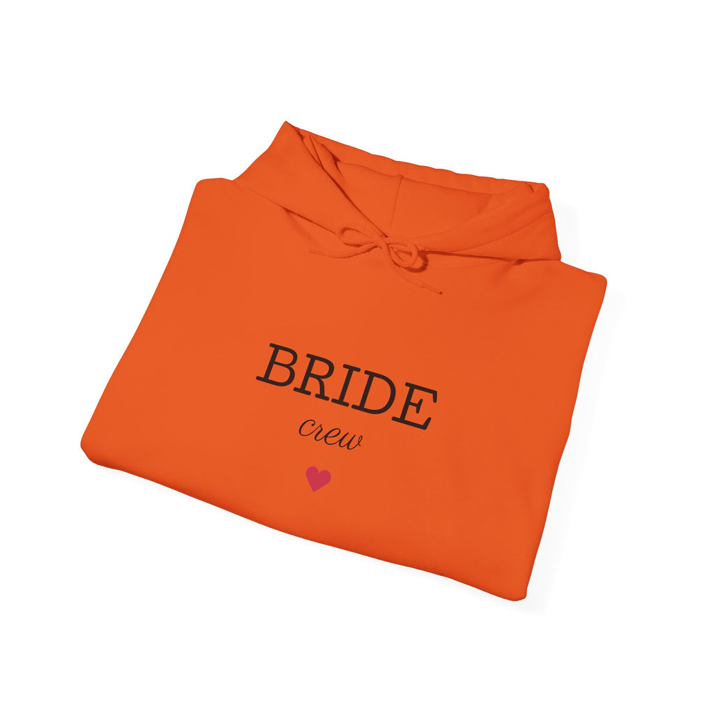 Bride Crew Hoodie | Bridal Party Sweatshirt, Minimal Heart Design