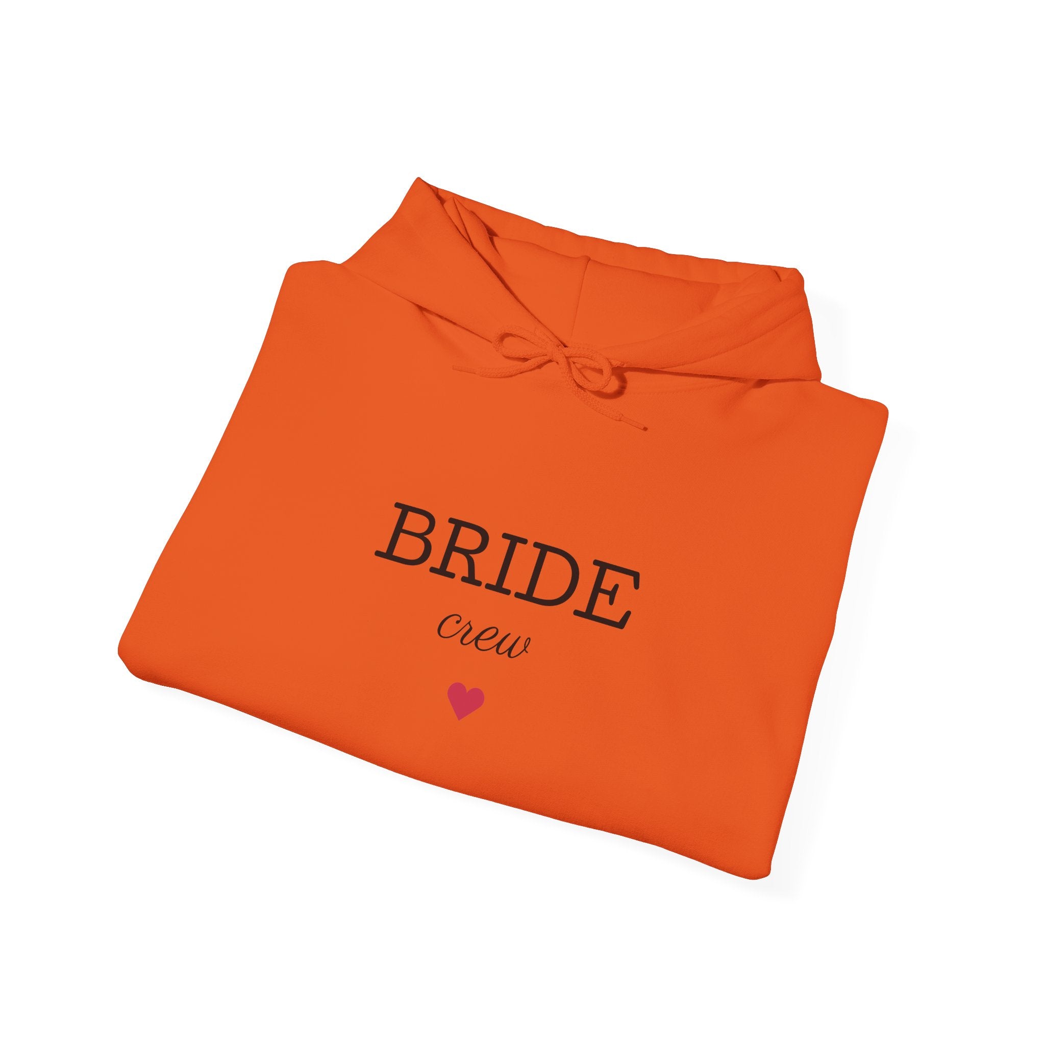 Bride Crew Hoodie | Bridal Party Sweatshirt, Minimal Heart Design