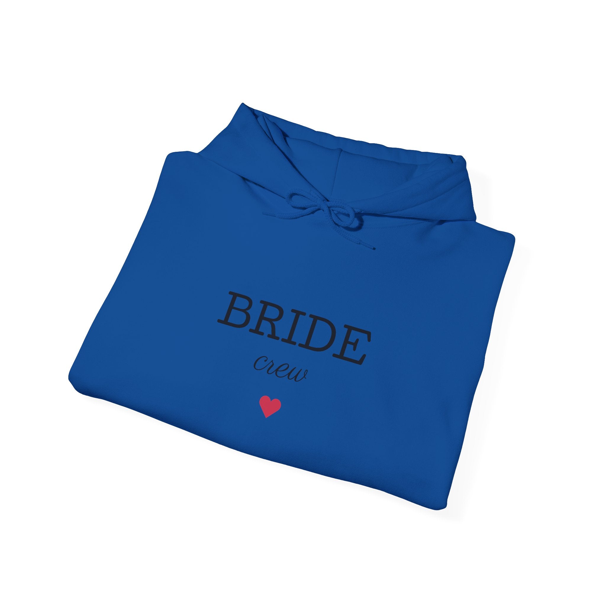 Bride Crew Hoodie | Bridal Party Sweatshirt, Minimal Heart Design