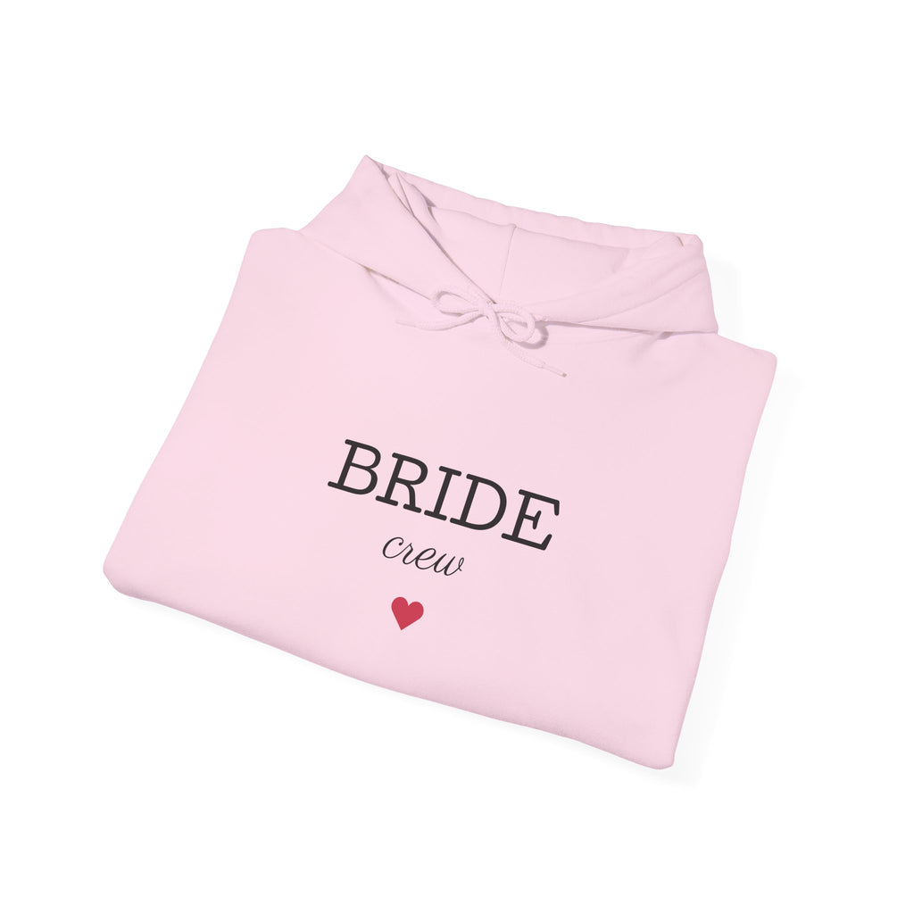 Bride Crew Hoodie | Bridal Party Sweatshirt, Minimal Heart Design