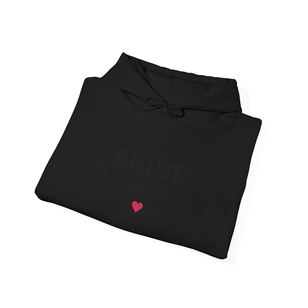Bride Crew Hoodie | Bridal Party Sweatshirt, Minimal Heart Design